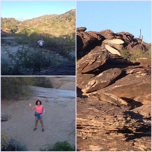 Sunset hike at Buena Vista to Hidden Valley, South Mountain (3/8/2015)